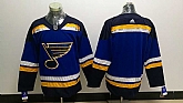 St. Louis Blues Blank Blue Adidas Stitched Jersey,baseball caps,new era cap wholesale,wholesale hats